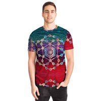 Color Fade Geometric T-shirt