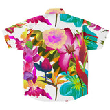 Tropical Flowers Button Down Shirt