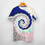 Multi-color Palette Tie Dye Cotton T-shirt 10