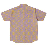 Lavender Gold Sunburst Button Down