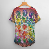 Hippie Faerie V-Neck T-Shirt 7