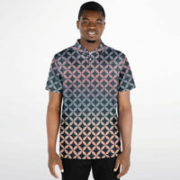 Geometric Star Polo Shirt