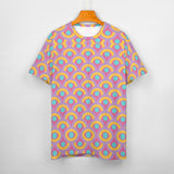 Rainbow Pattern Cotton T-Shirt 2
