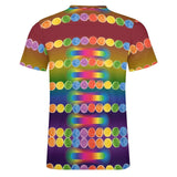 Rainbow Disco Ball Cotton T-Shirt