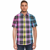 Pride Plaid Button Down Shirt