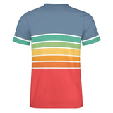 Color Palette Stripes Cotton T-shirt 54