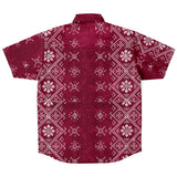 Short Sleeve Button Down Shirt - AOP