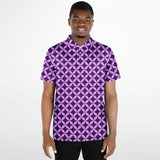 Geometric Star Polo Shirt