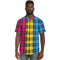 Pride Plaid Button Down Shirt