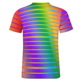 Rainbow Heart Pride "Free to Love" Cotton T-Shirt