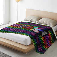 Pride Faerie Microfleece Blanket