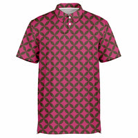 Geometric Star Polo Shirt