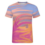 Unisex Gradient Paint Cotton T-Shirt