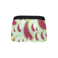 Paisley Pattern Boxer Briefs with Fly