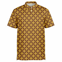 Geometric Star Polo Shirt