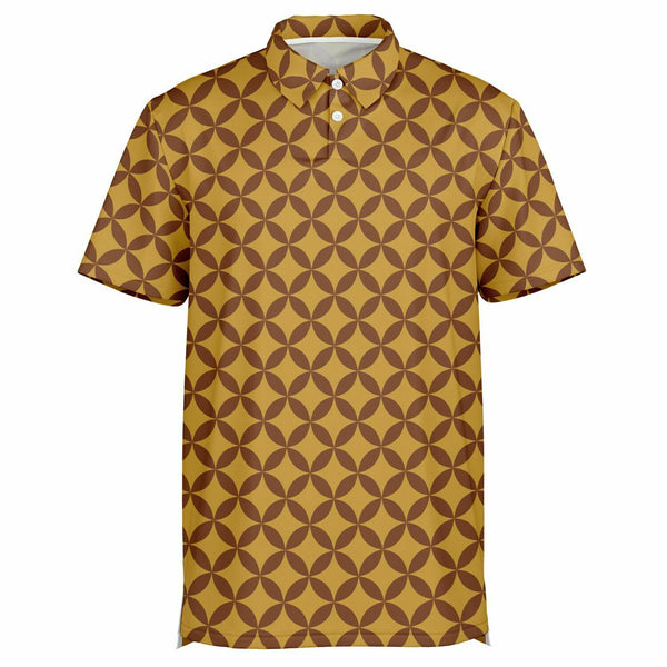 Geometric Star Polo Shirt