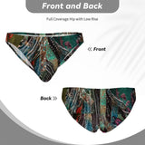 Men's Bikini Underwear Woodsy Aqua