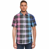 Pride Plaid Button Down Shirt