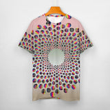 Abstract Fractal Cotton T-Shirt