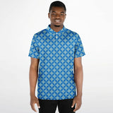 Geometric Star Polo Shirt