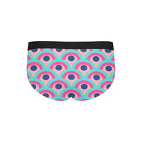 Rainbow Pattern Men's Mid Rise Briefs