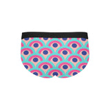 Rainbow Pattern Men's Mid Rise Briefs