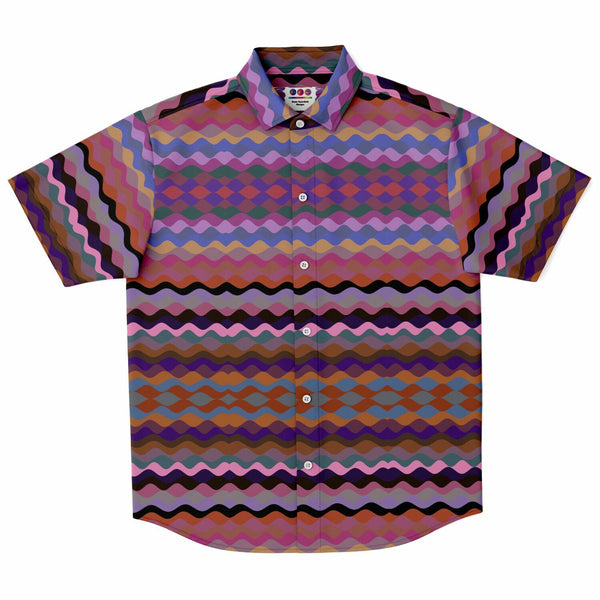 Purple Fields Button Down