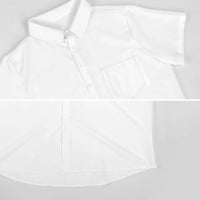 Color Palette Lace Pattern Button Down