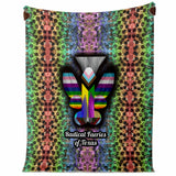 Pride Faerie Microfleece Blanket