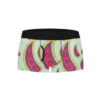 Paisley Pattern Boxer Briefs with Fly