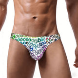 Men's Bikini Underwear Cheeerio Pattern