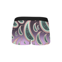 Paisley Pattern Boxer Briefs with Fly