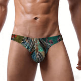 Men's Bikini Underwear Woodsy Aqua