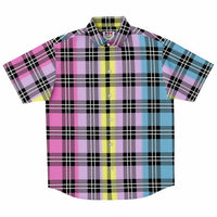 Pride Plaid Button Down Shirt