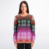 Reindeer Snowflake Sweatshirt