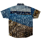 Mosaic Landscape Button Down Shirt