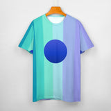 Pride Blue Neptune Cotton T-Shirt