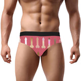 Dick Pattern Mid Rise Briefs