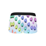 Leaf Pattern Boxer Briefs with Fly