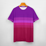 Color Palette Stripes Cotton T-shirt 41