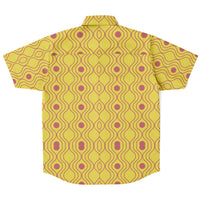 Red & Yellow Pattern Button Down