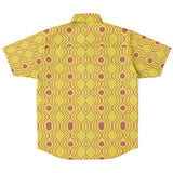 Red & Yellow Pattern Button Down