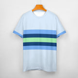 Color Palette Stripes Cotton T-shirt 26