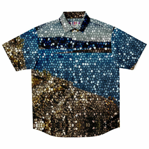 Mosaic Landscape Button Down Shirt