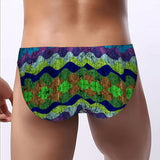 Men's Bikini Underwear Green Machine Waves