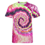 Multi-color Palette Tie Dye Cotton T-shirt 4