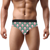 Rainbow Pattern Men's Mid Rise Briefs