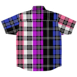 Pride Plaid Button Down Shirt