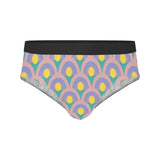 Rainbow Pattern Men's Mid Rise Briefs