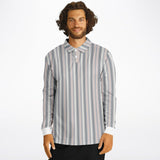 Multicolor Striped Sleeve Polo